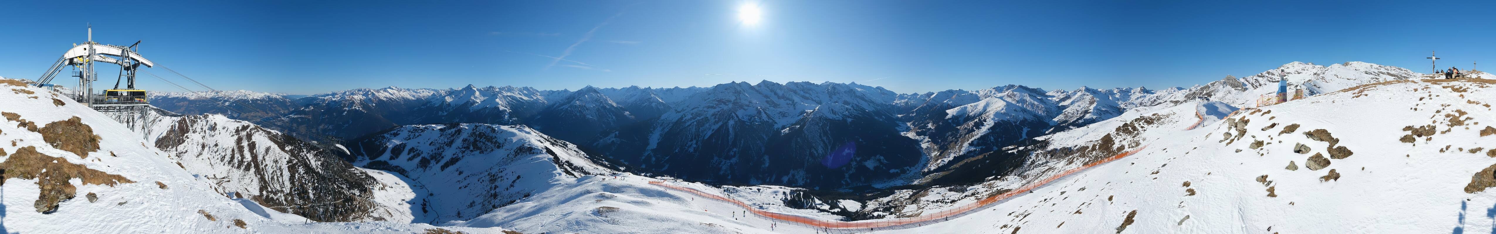 Archiv Foto Webcam Tux - Ausblick von der Wanglspitze