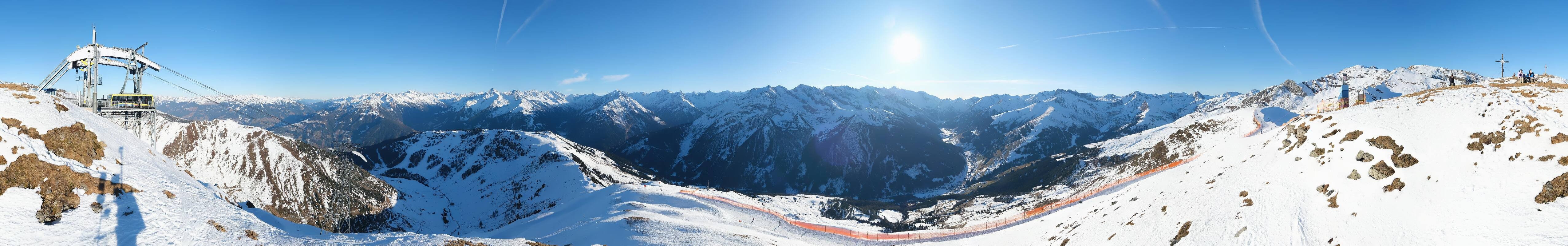Archiv Foto Webcam Tux - Ausblick von der Wanglspitze