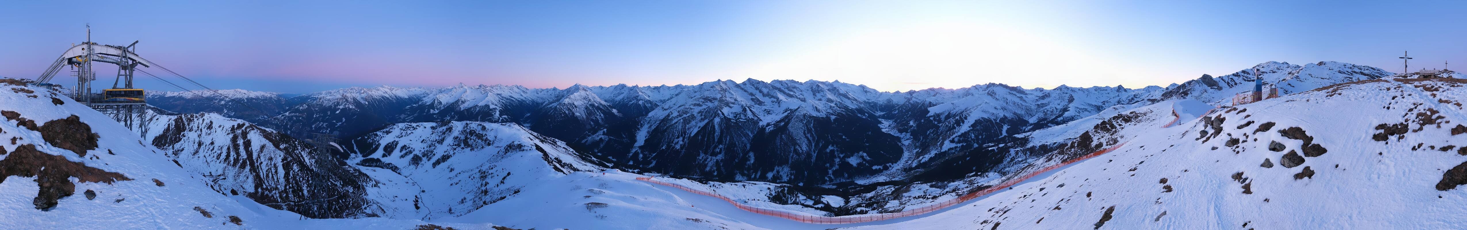 Archiv Foto Webcam Tux - Ausblick von der Wanglspitze