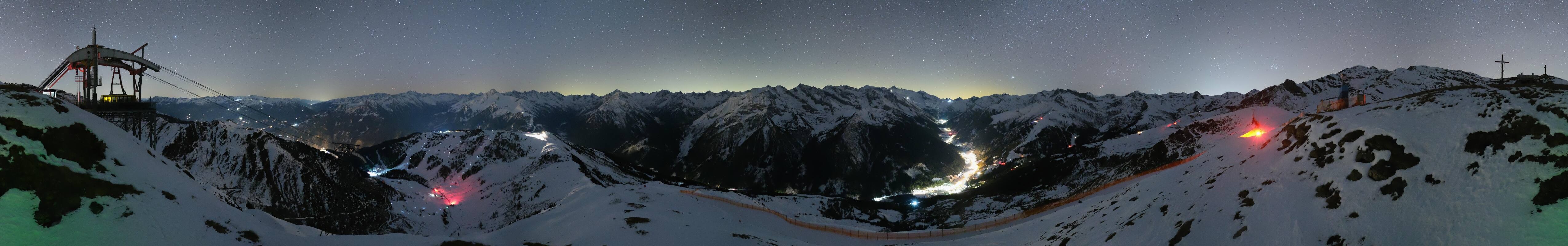 Archiv Foto Webcam Tux - Ausblick von der Wanglspitze