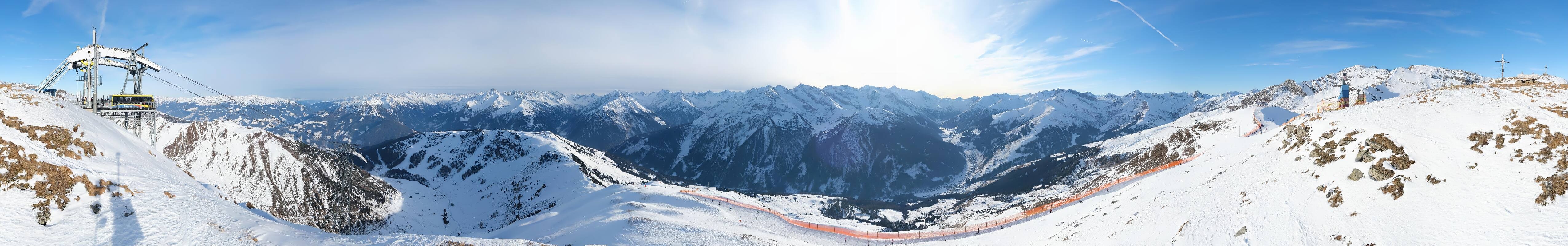 Archiv Foto Webcam Tux - Ausblick von der Wanglspitze