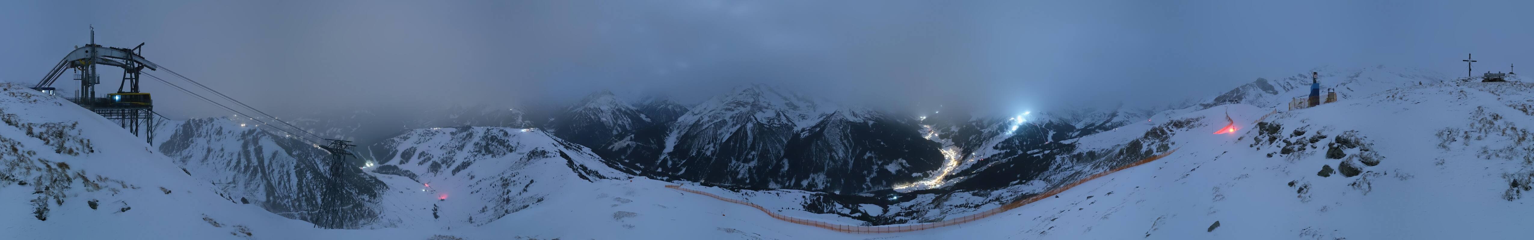Archiv Foto Webcam Tux - Ausblick von der Wanglspitze