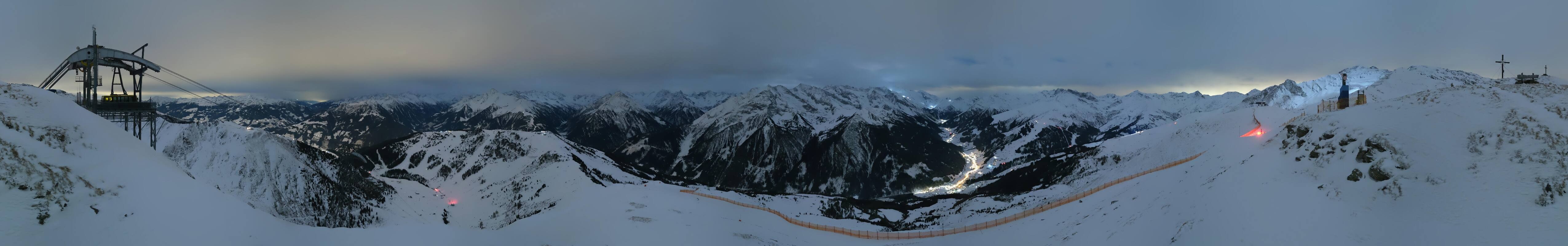 Archiv Foto Webcam Tux - Ausblick von der Wanglspitze