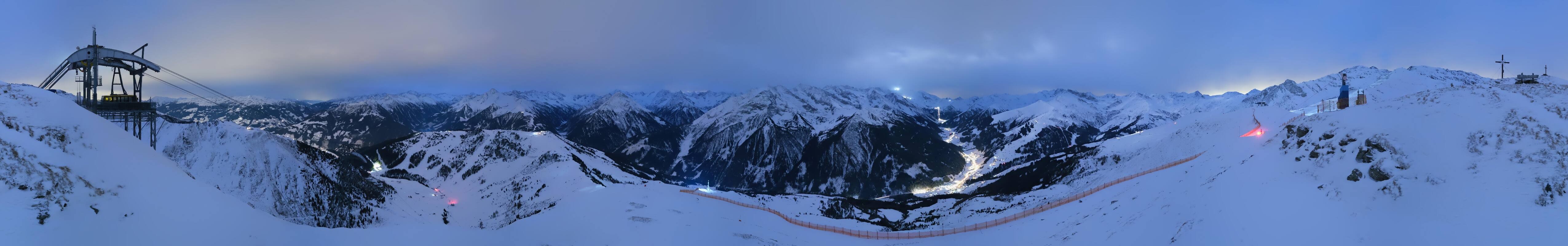 Archiv Foto Webcam Tux - Ausblick von der Wanglspitze