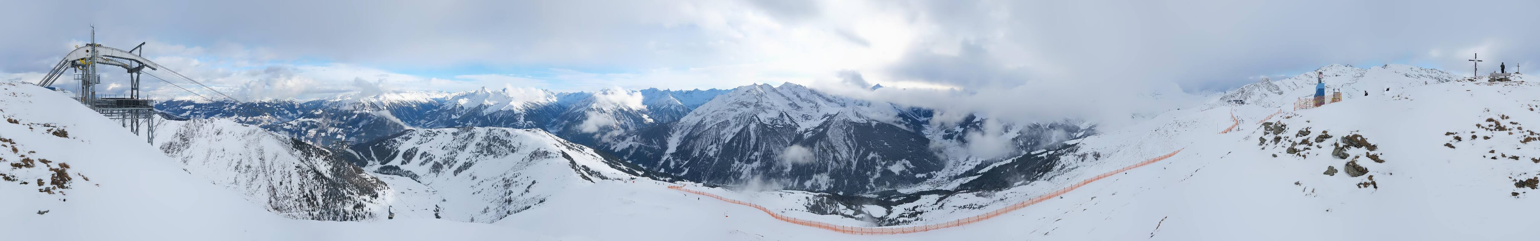 Archiv Foto Webcam Tux - Ausblick von der Wanglspitze