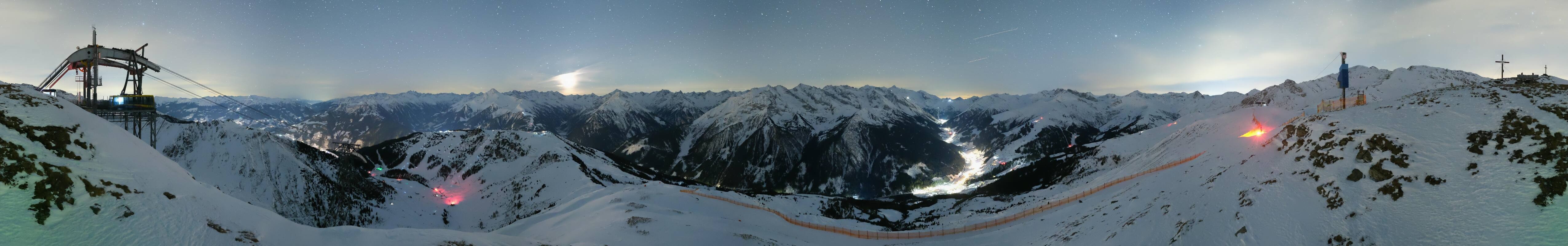 Archiv Foto Webcam Tux - Ausblick von der Wanglspitze
