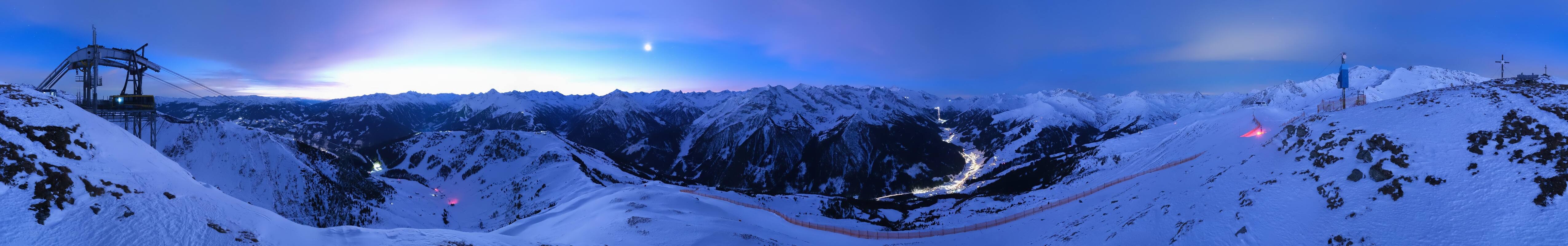 Archiv Foto Webcam Tux - Ausblick von der Wanglspitze