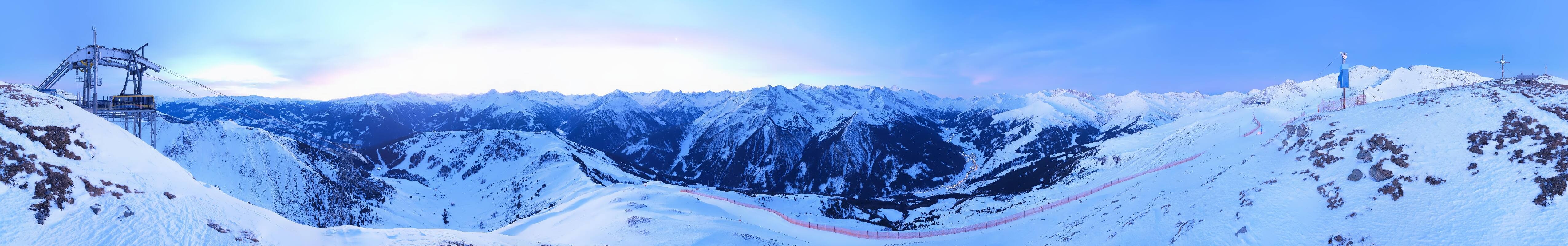 Archiv Foto Webcam Tux - Ausblick von der Wanglspitze