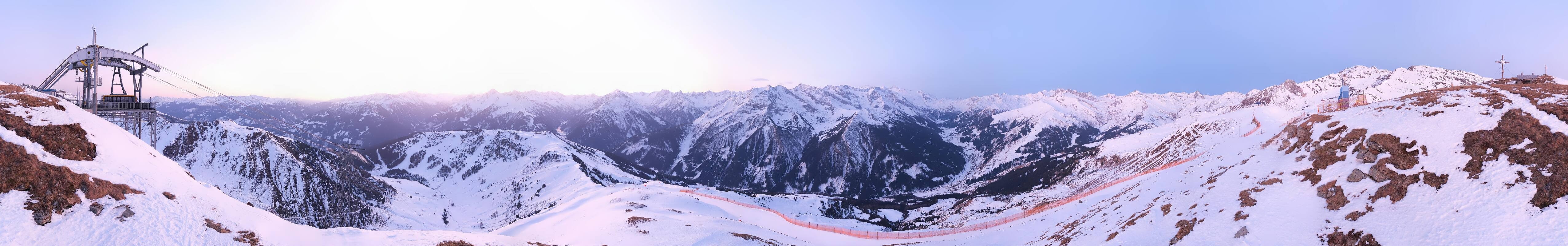 Archiv Foto Webcam Tux - Ausblick von der Wanglspitze