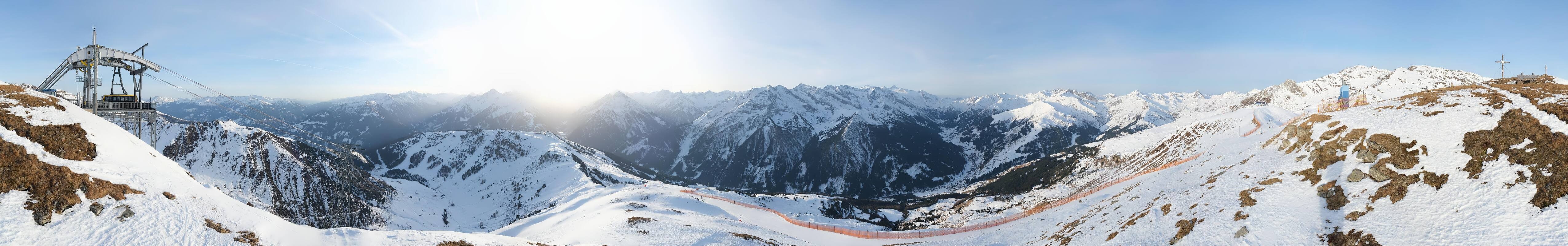 Archiv Foto Webcam Tux - Ausblick von der Wanglspitze