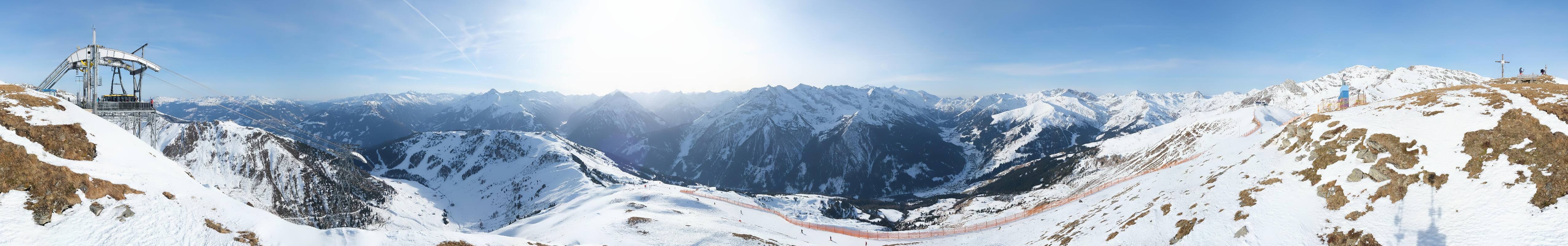 Archiv Foto Webcam Tux - Ausblick von der Wanglspitze