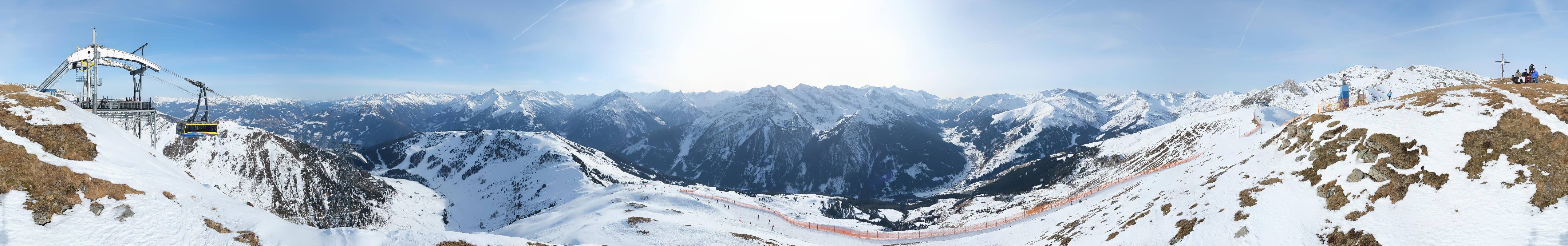 Archiv Foto Webcam Tux - Ausblick von der Wanglspitze