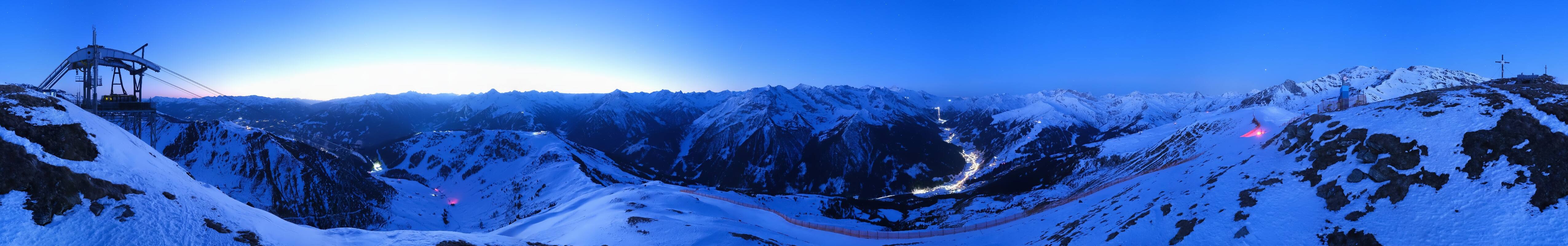 Archiv Foto Webcam Tux - Ausblick von der Wanglspitze