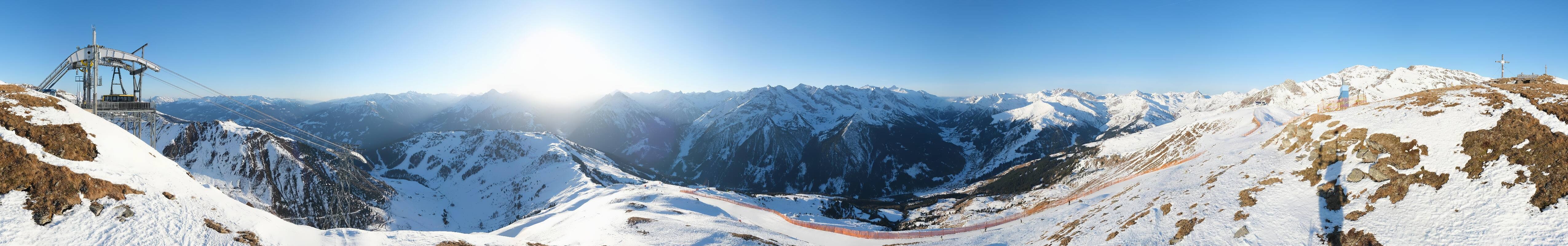 Archiv Foto Webcam Tux - Ausblick von der Wanglspitze