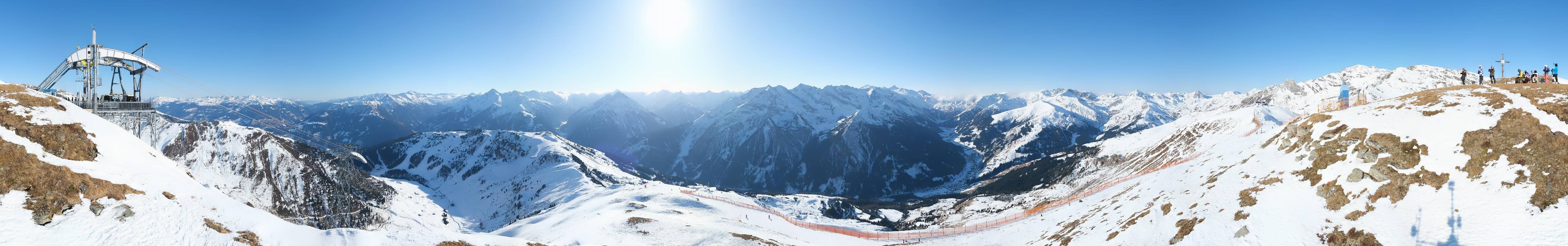 Archiv Foto Webcam Tux - Ausblick von der Wanglspitze