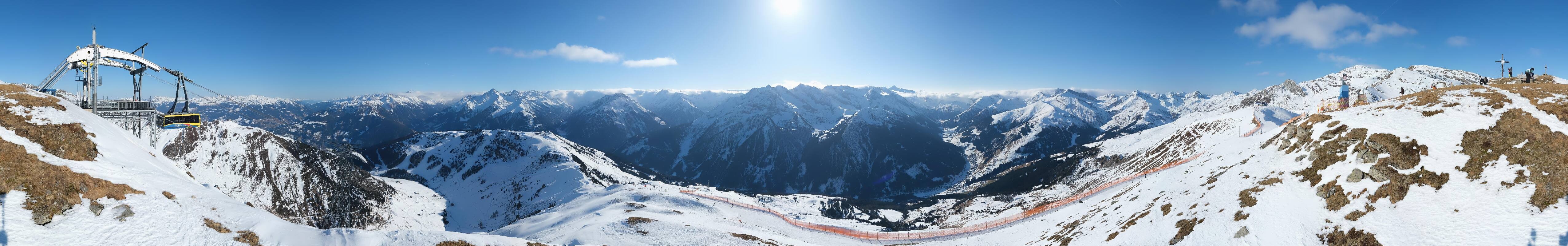 Archiv Foto Webcam Tux - Ausblick von der Wanglspitze