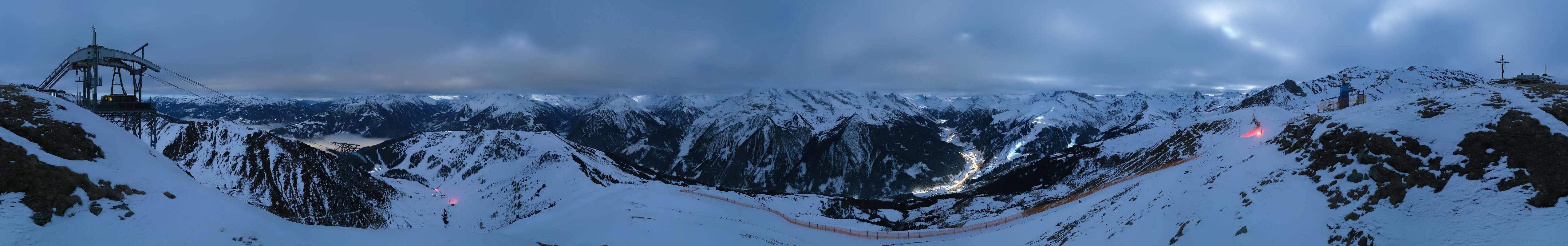 Archiv Foto Webcam Tux - Ausblick von der Wanglspitze