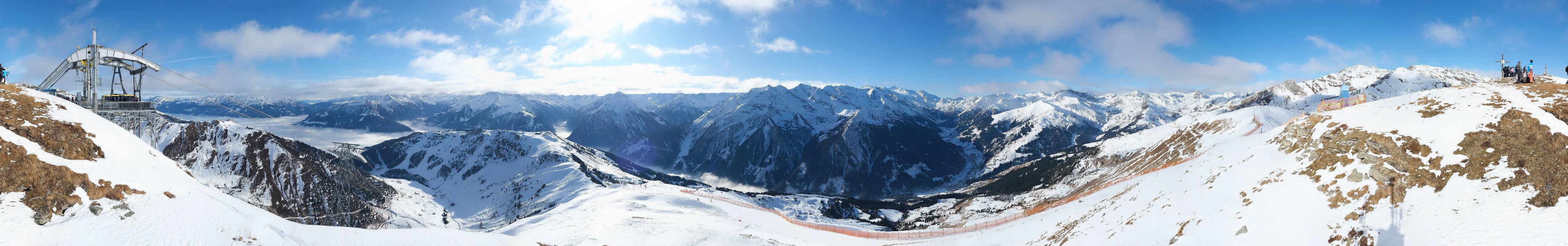 Archiv Foto Webcam Tux - Ausblick von der Wanglspitze