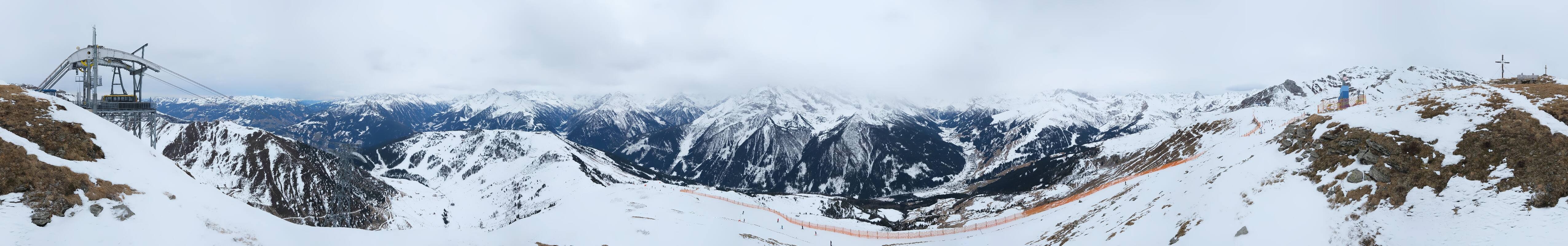 Archiv Foto Webcam Tux - Ausblick von der Wanglspitze