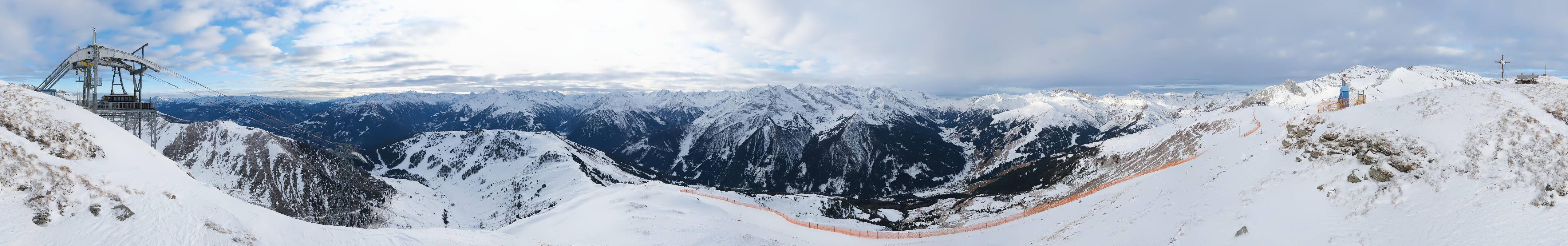 Archiv Foto Webcam Tux - Ausblick von der Wanglspitze