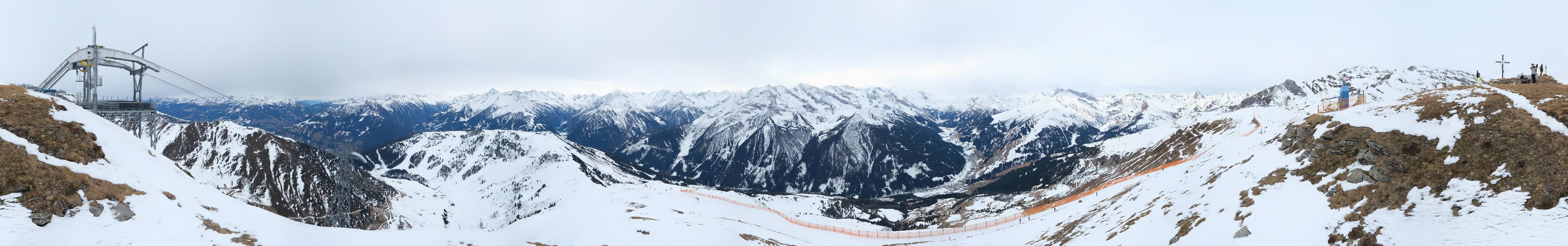 Archiv Foto Webcam Tux - Ausblick von der Wanglspitze