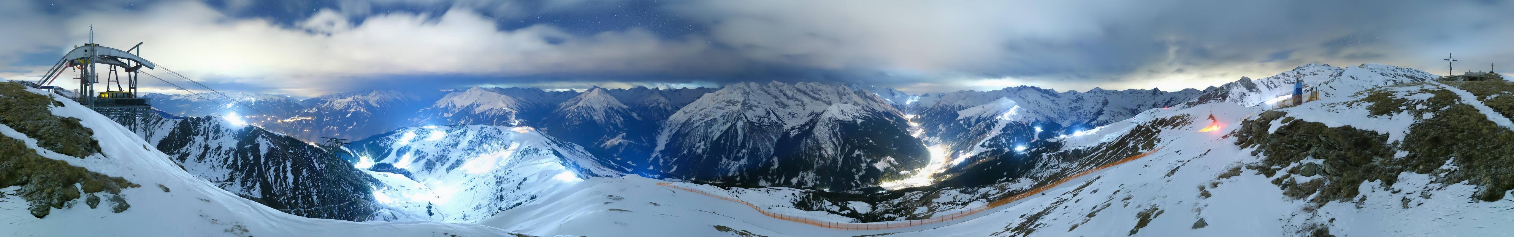 Archiv Foto Webcam Tux - Ausblick von der Wanglspitze
