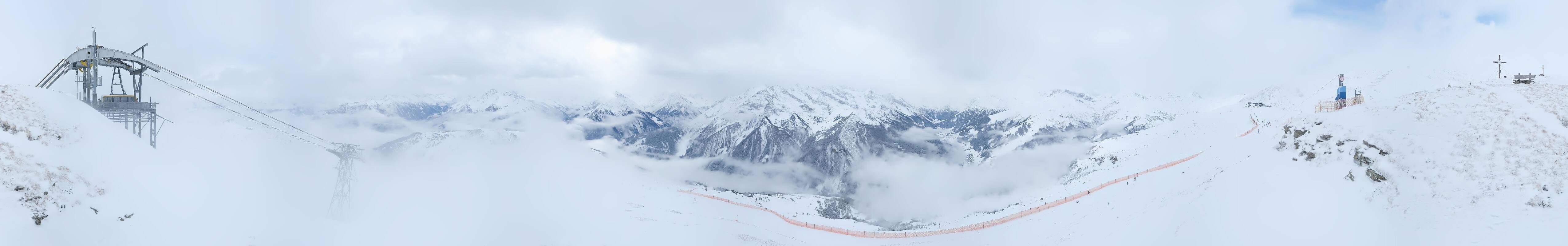Archiv Foto Webcam Tux - Ausblick von der Wanglspitze