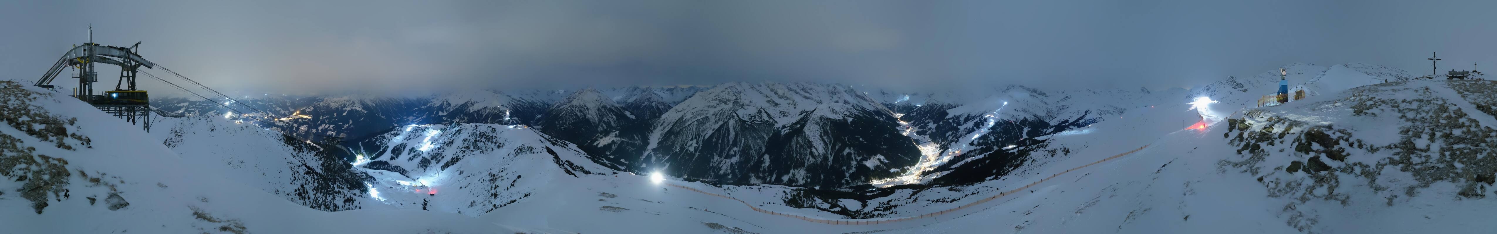 Archiv Foto Webcam Tux - Ausblick von der Wanglspitze