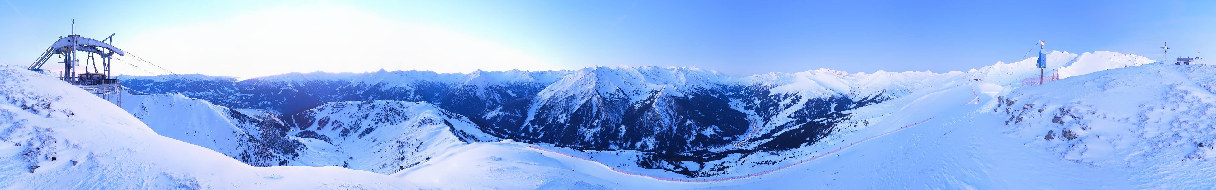 Archiv Foto Webcam Tux - Ausblick von der Wanglspitze