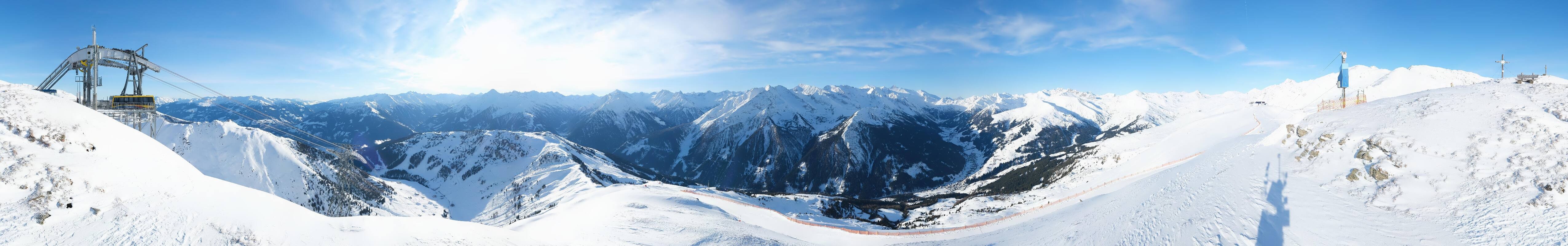 Archiv Foto Webcam Tux - Ausblick von der Wanglspitze