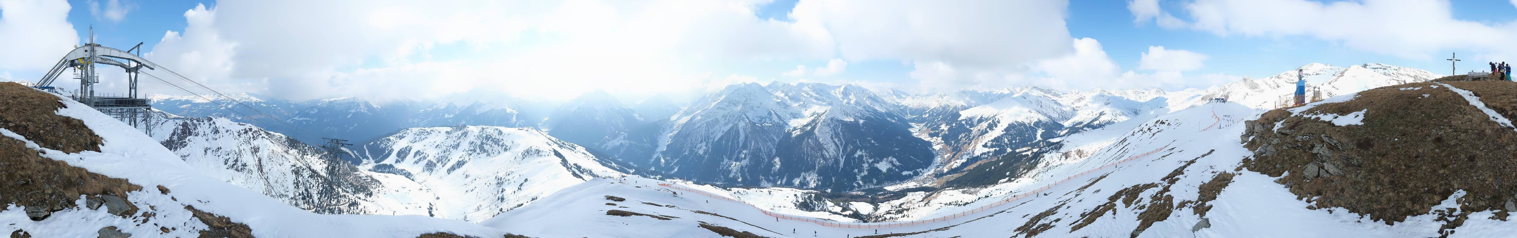 Archiv Foto Webcam Tux - Ausblick von der Wanglspitze