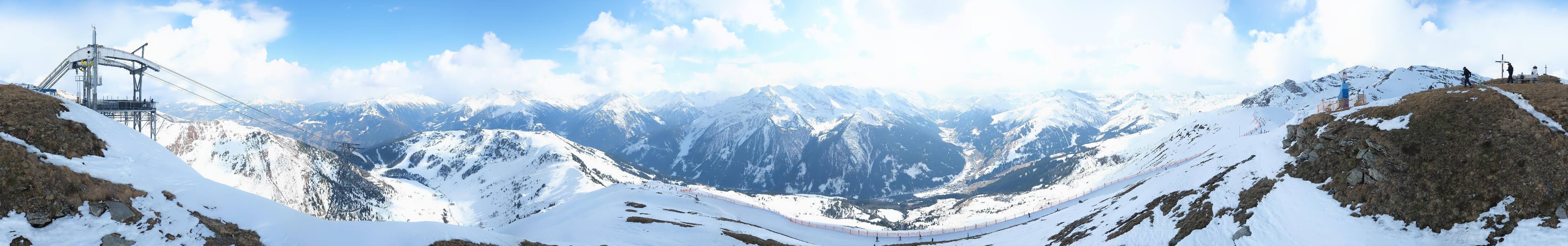 Archiv Foto Webcam Tux - Ausblick von der Wanglspitze