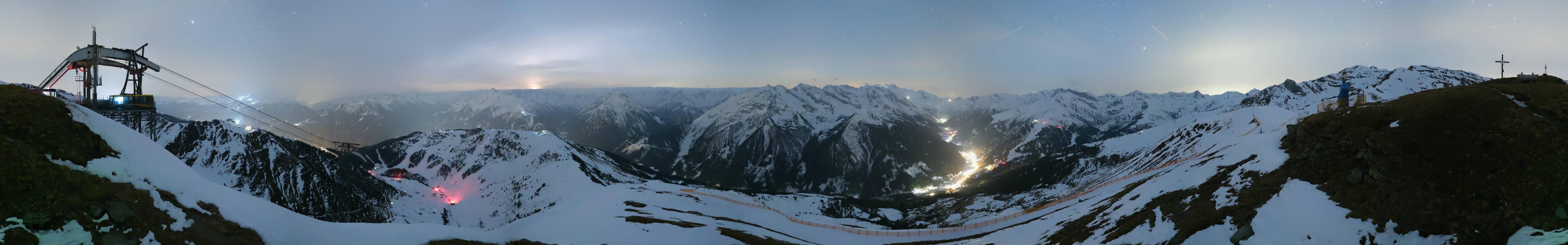 Archiv Foto Webcam Tux - Ausblick von der Wanglspitze