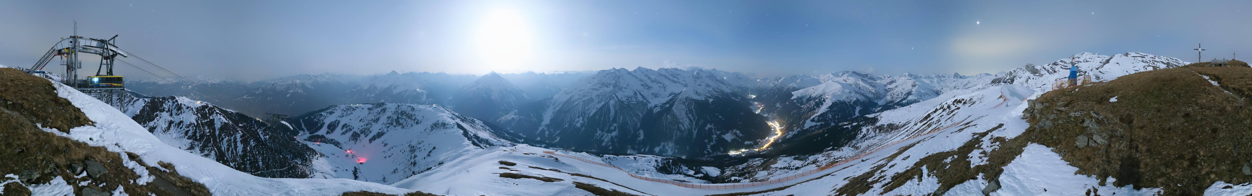Archiv Foto Webcam Tux - Ausblick von der Wanglspitze