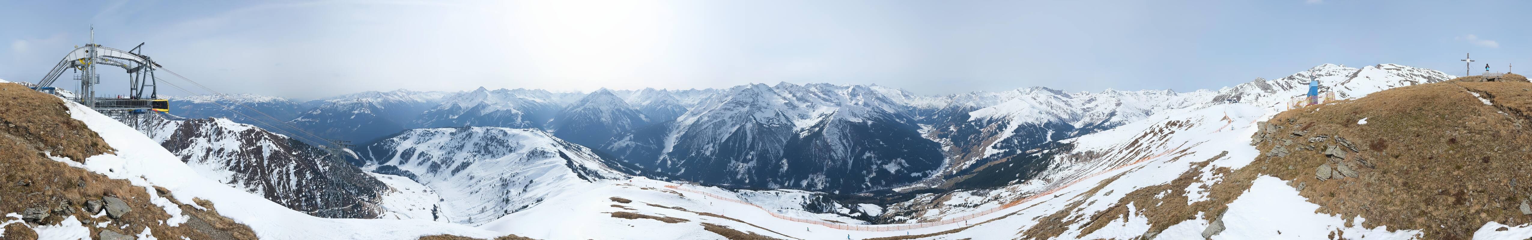 Archiv Foto Webcam Tux - Ausblick von der Wanglspitze