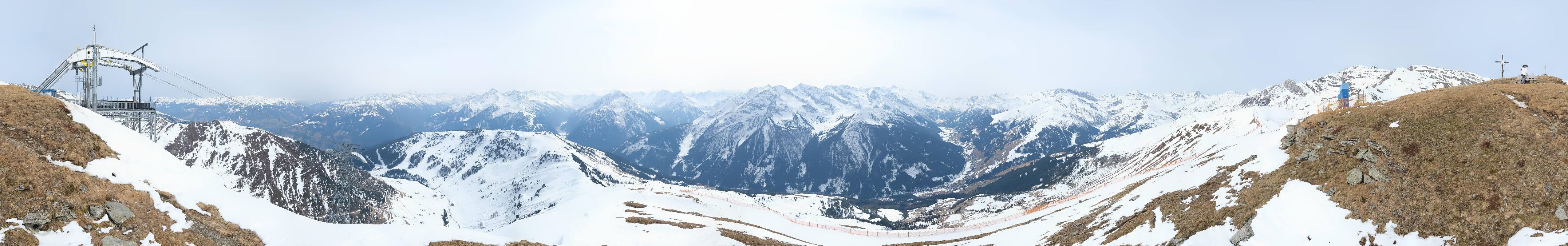 Archiv Foto Webcam Tux - Ausblick von der Wanglspitze