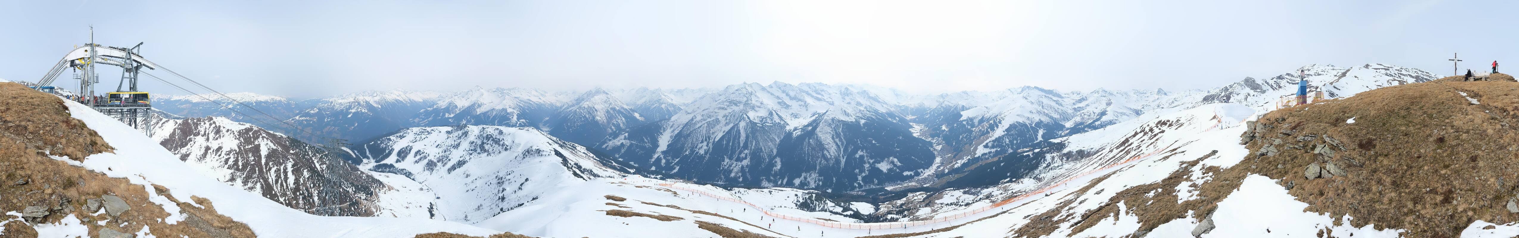 Archiv Foto Webcam Tux - Ausblick von der Wanglspitze
