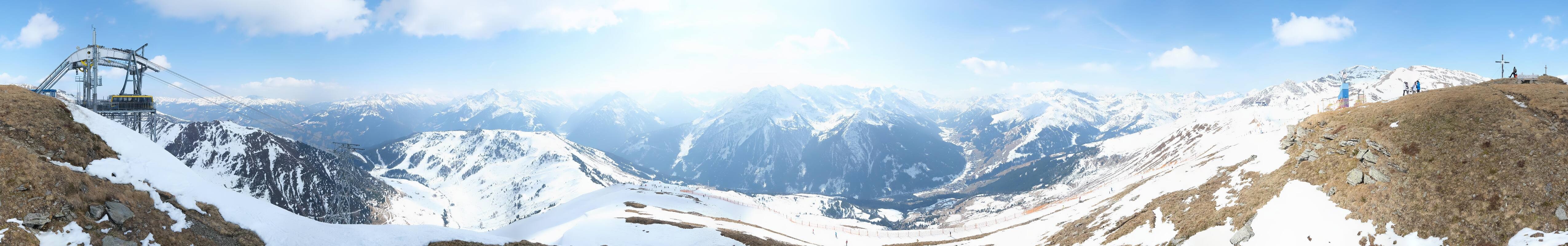 Archiv Foto Webcam Tux - Ausblick von der Wanglspitze