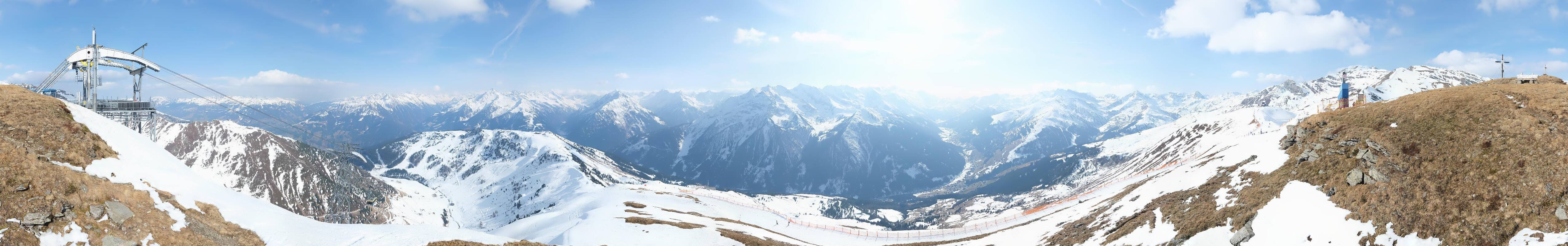 Archiv Foto Webcam Tux - Ausblick von der Wanglspitze