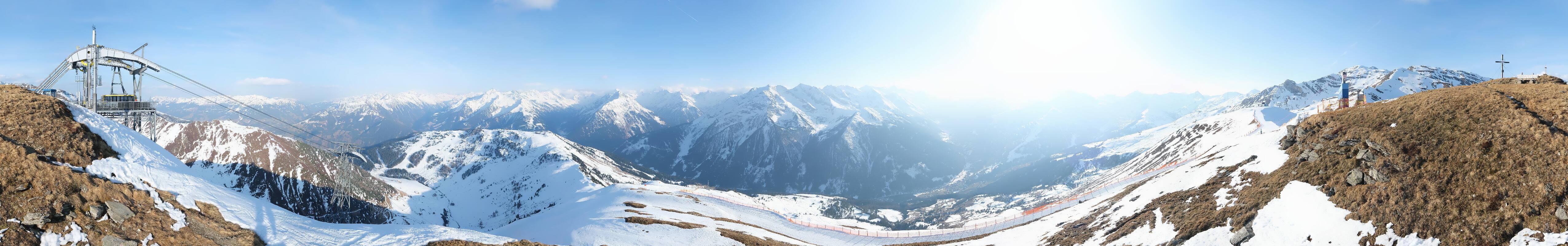 Archiv Foto Webcam Tux - Ausblick von der Wanglspitze