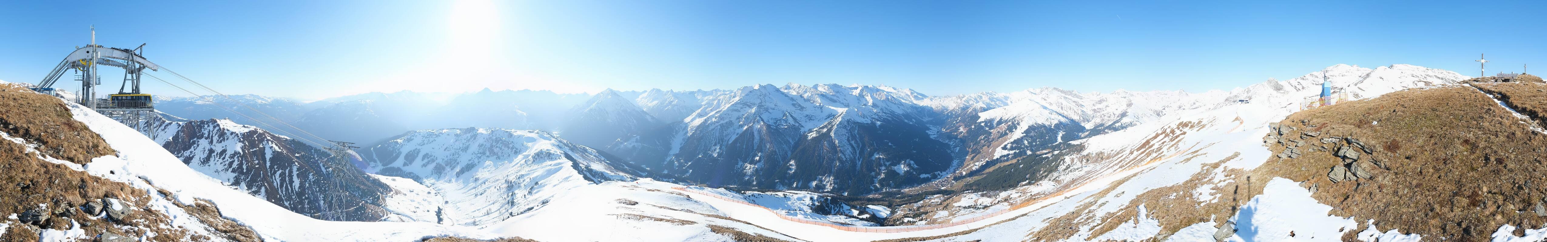 Archiv Foto Webcam Tux - Ausblick von der Wanglspitze