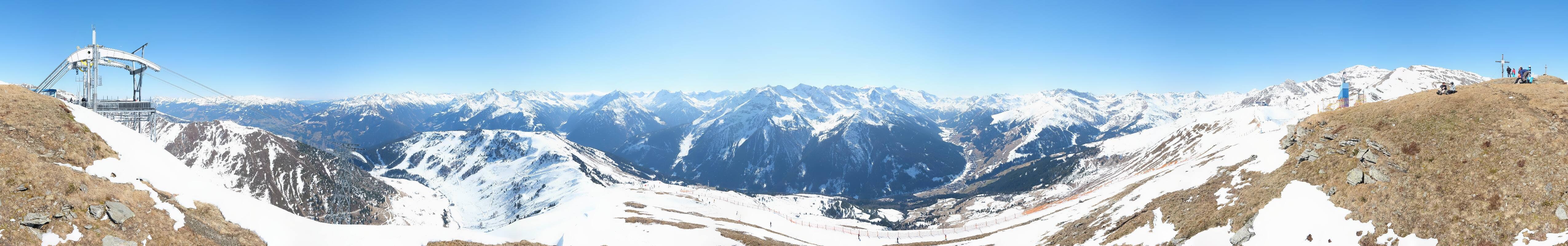 Archiv Foto Webcam Tux - Ausblick von der Wanglspitze