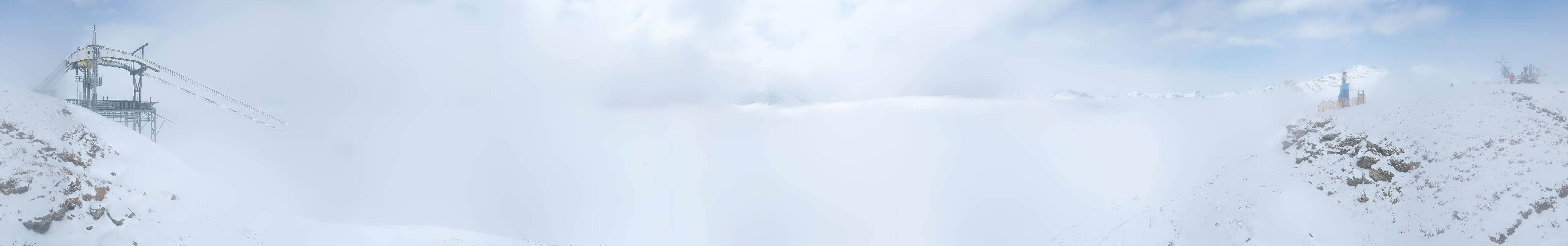 Archiv Foto Webcam Tux - Ausblick von der Wanglspitze