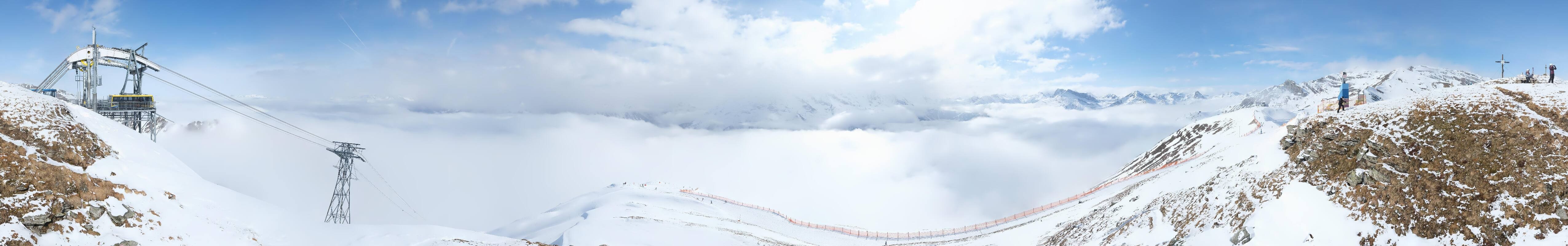 Archiv Foto Webcam Tux - Ausblick von der Wanglspitze