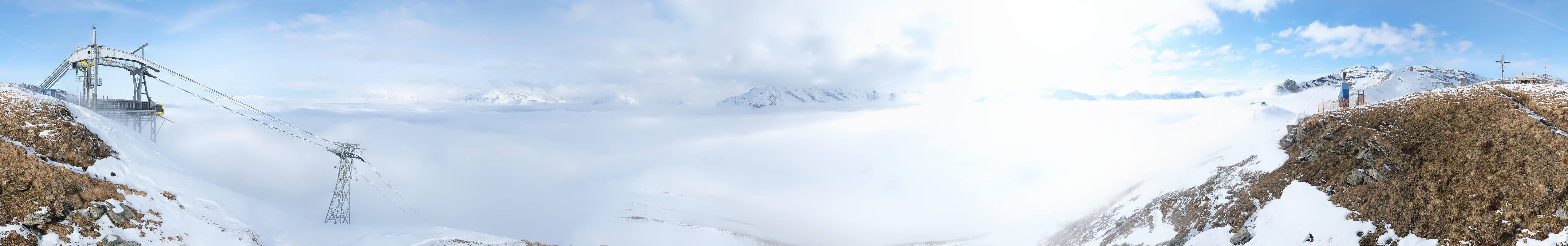 Archiv Foto Webcam Tux - Ausblick von der Wanglspitze