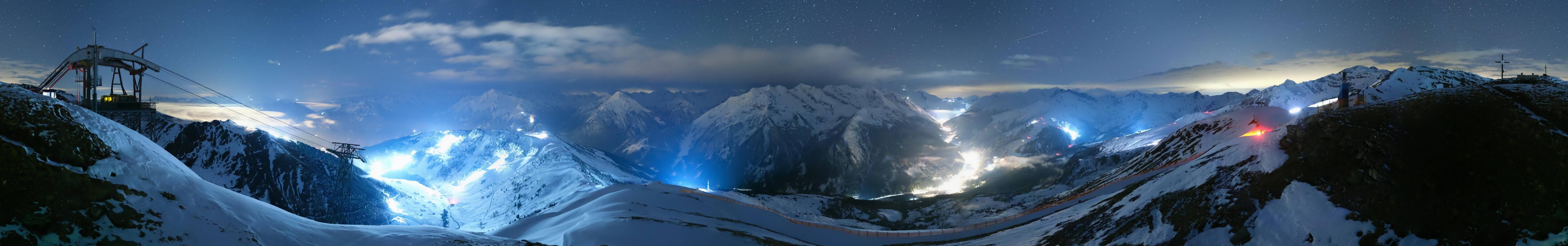 Archiv Foto Webcam Tux - Ausblick von der Wanglspitze