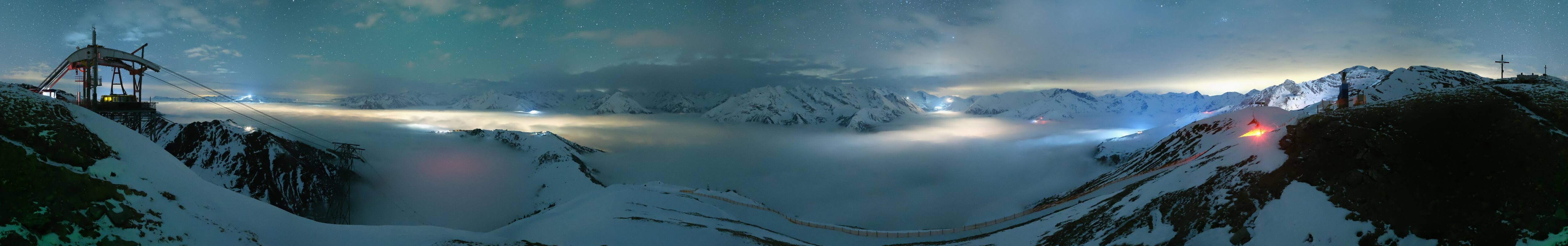 Archiv Foto Webcam Tux - Ausblick von der Wanglspitze