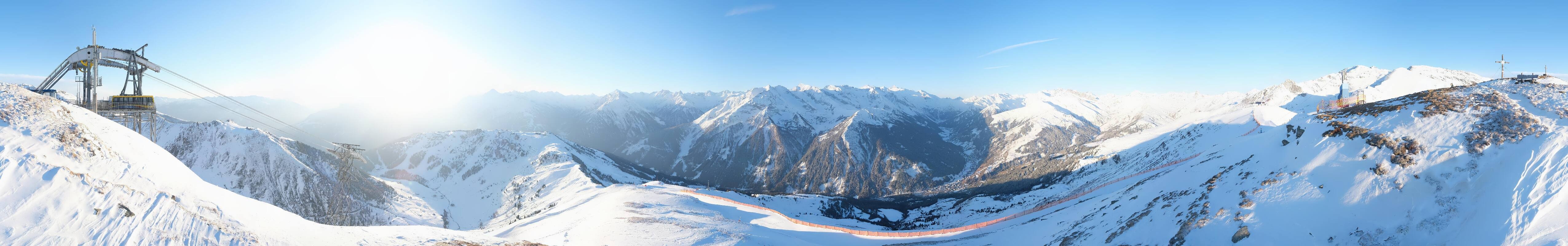 Archiv Foto Webcam Tux - Ausblick von der Wanglspitze