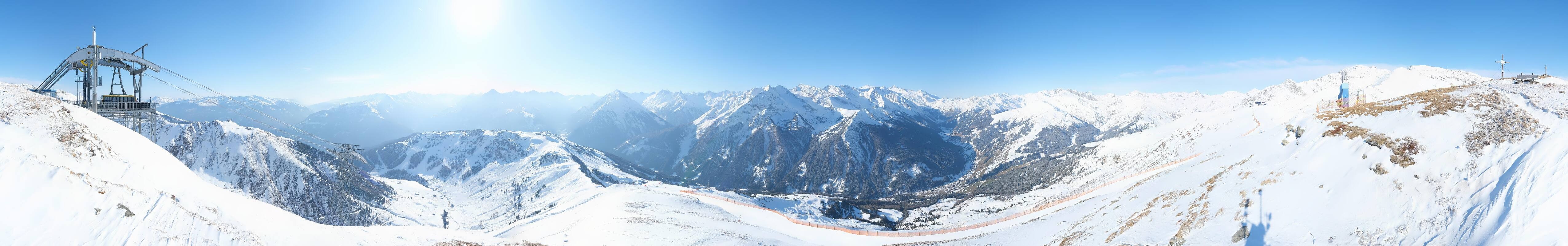 Archiv Foto Webcam Tux - Ausblick von der Wanglspitze