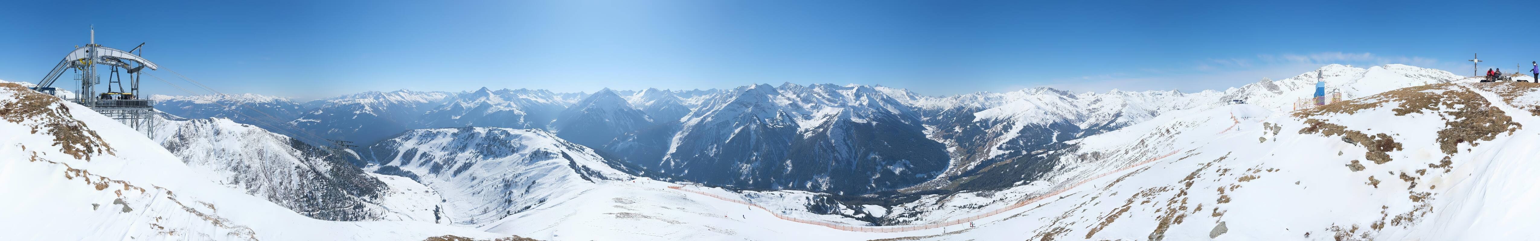 Archiv Foto Webcam Tux - Ausblick von der Wanglspitze